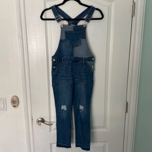 Girls patchwork  pant overalls epic threads.